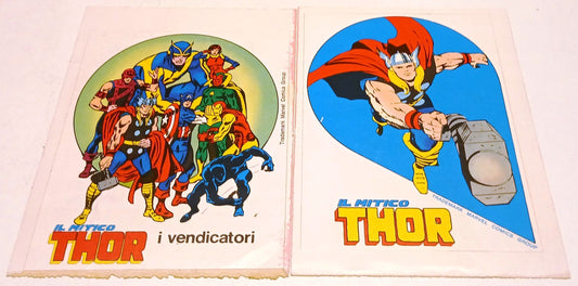 CV- Adesivi Il mitico Thor allegati al numero 100 - Corno - RVSz122