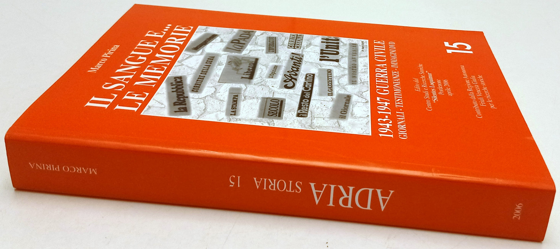 Adria Storia 15 Il sangue e le memorie - Marco Pirina - con dvd - ZFS269