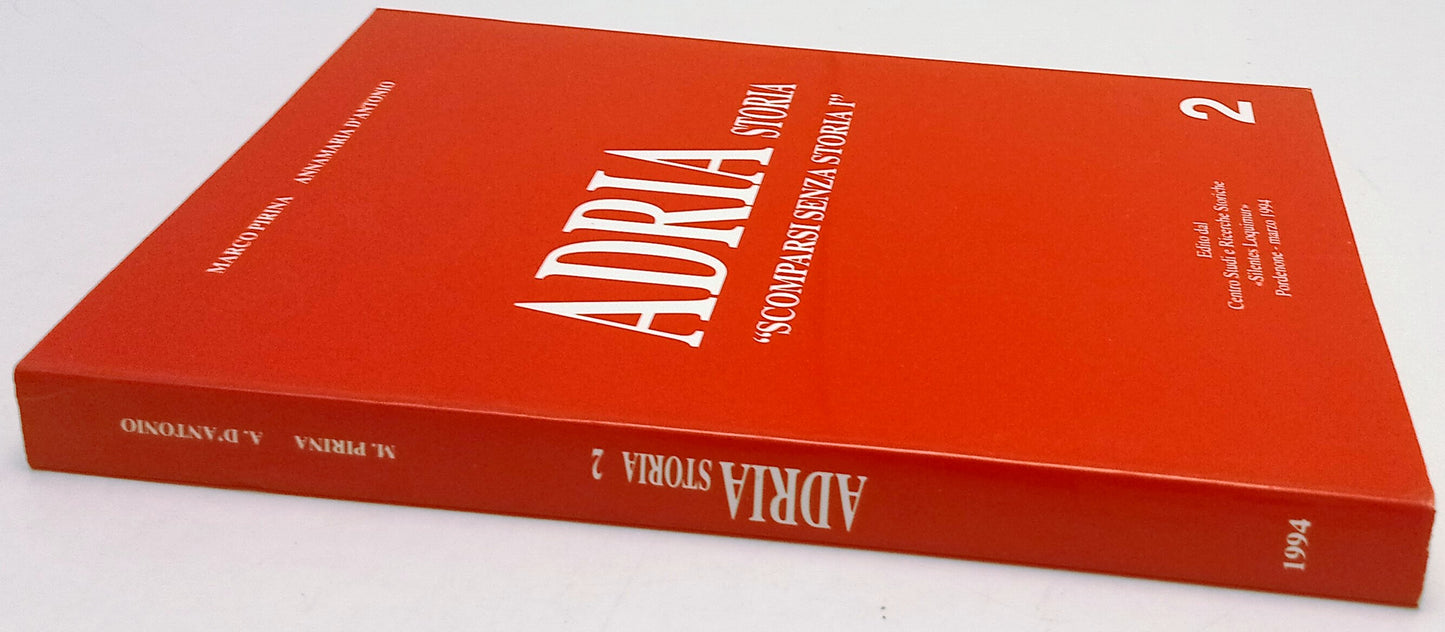 Adria Storia 2 Scomparsi senza storia - Marco Pirina Annamaria D'Antonio- ZFS267
