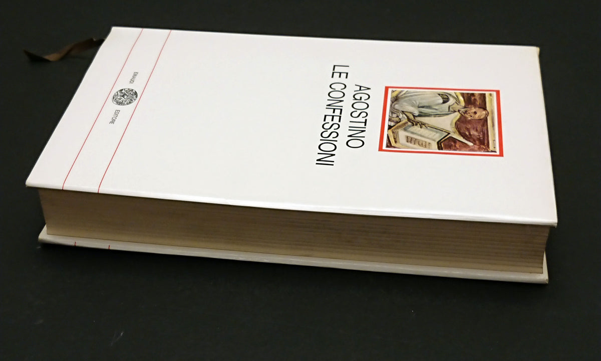 Le confessioni- Agostino- Einaudi I Millenni- 2a ed. mag-1967- cofanetto- XFS