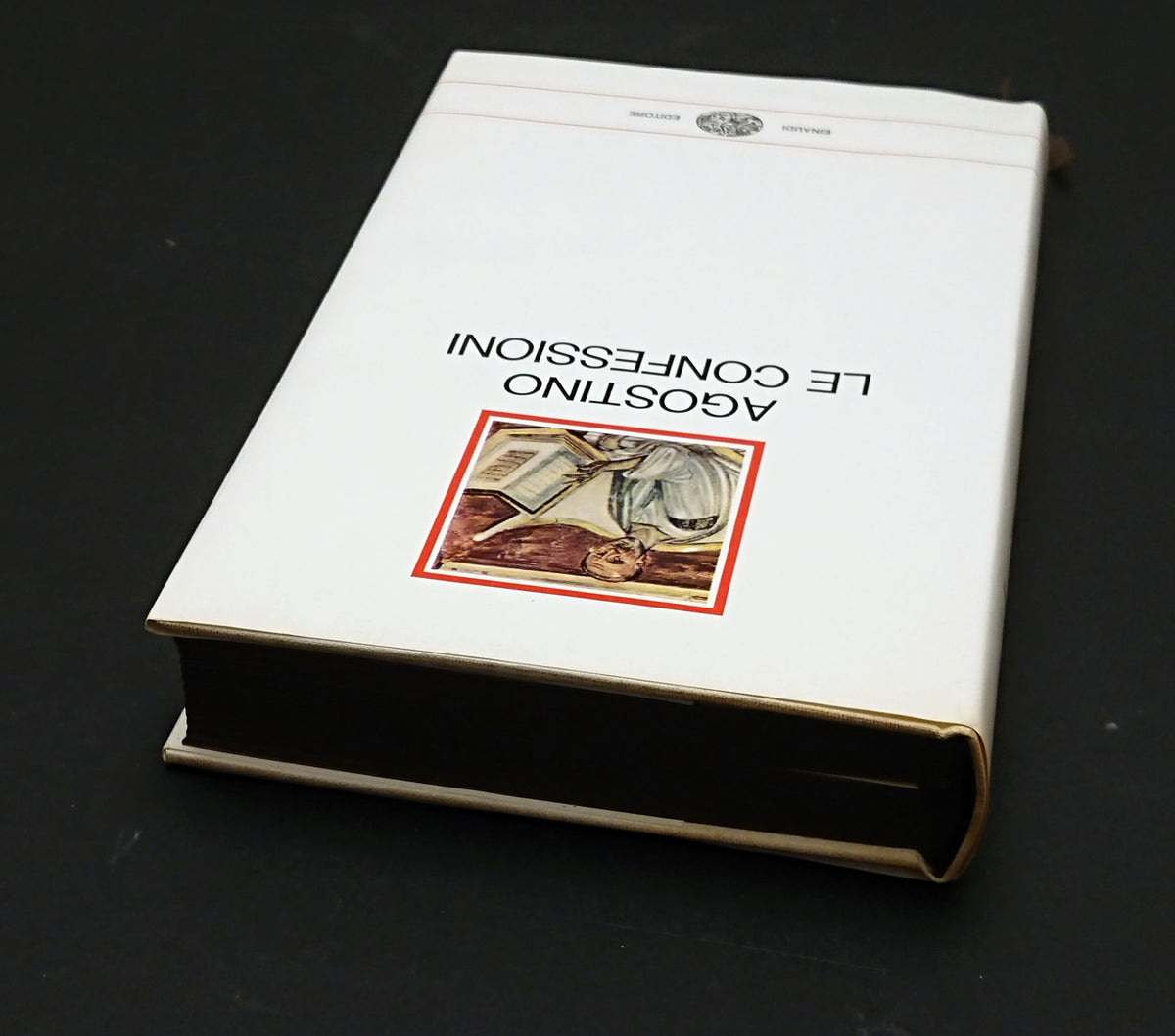 Le confessioni- Agostino- Einaudi I Millenni- 2a ed. mag-1967- cofanetto- XFS