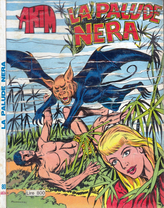 Akim n.80 La palude nera - Cepim Bonelli - 1a ed. - E26