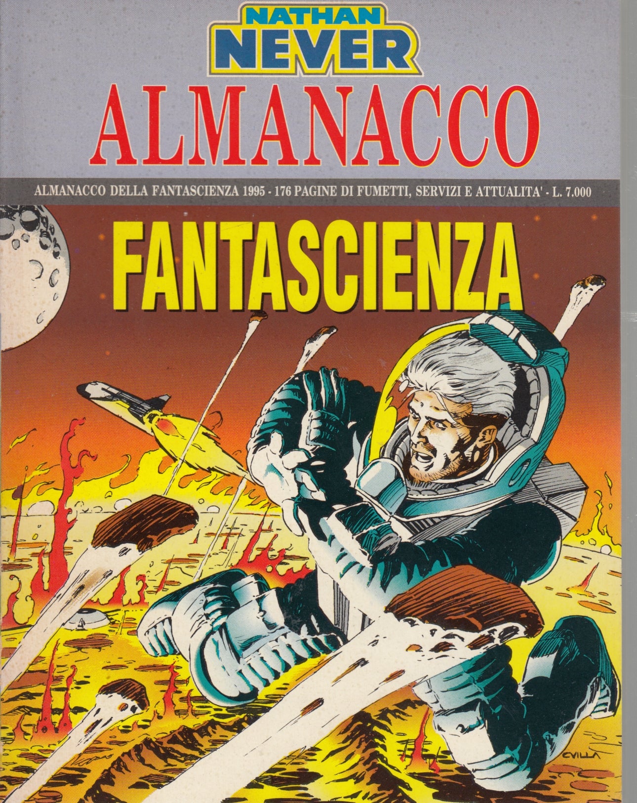 Nathan Never Almanacco della Fantascienza - Bonelli - scegli l'anno - V26