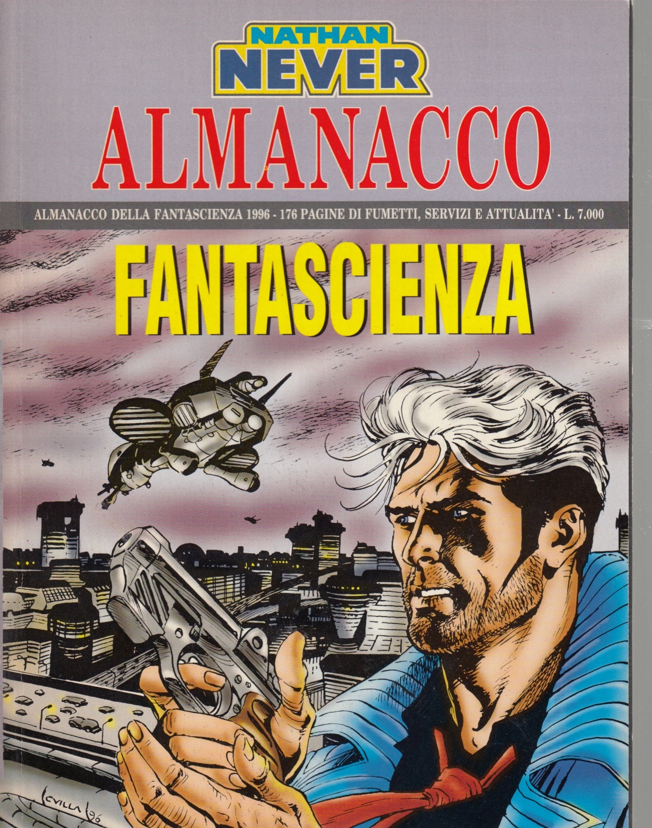 Nathan Never Almanacco della Fantascienza - Bonelli - scegli l'anno - V26