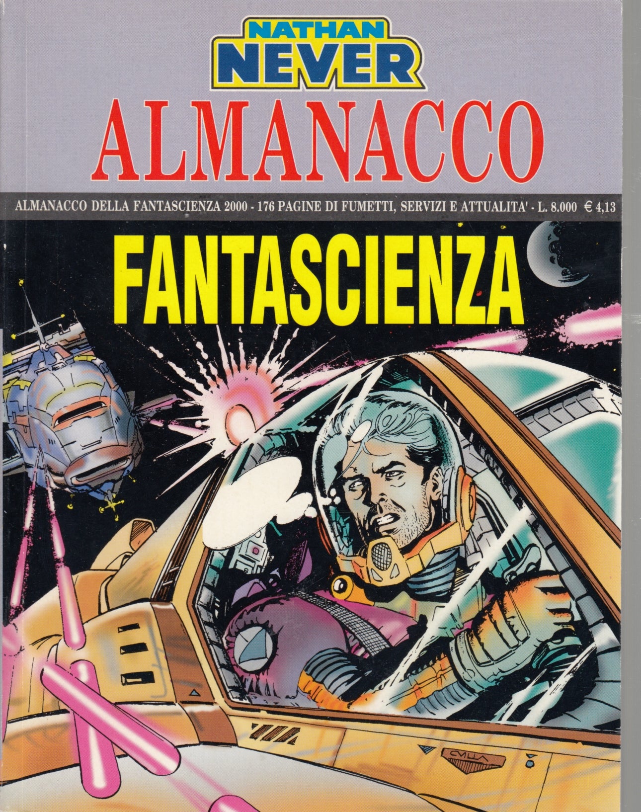 Nathan Never Almanacco della Fantascienza - Bonelli - scegli l'anno - V26