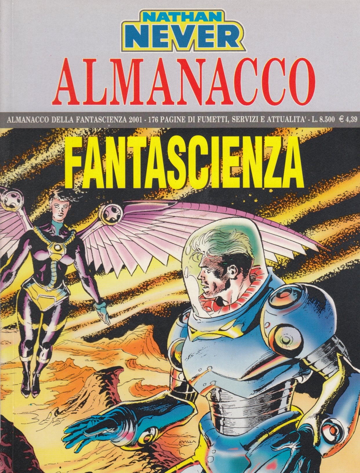 Nathan Never Almanacco della Fantascienza - Bonelli - scegli l'anno - V26