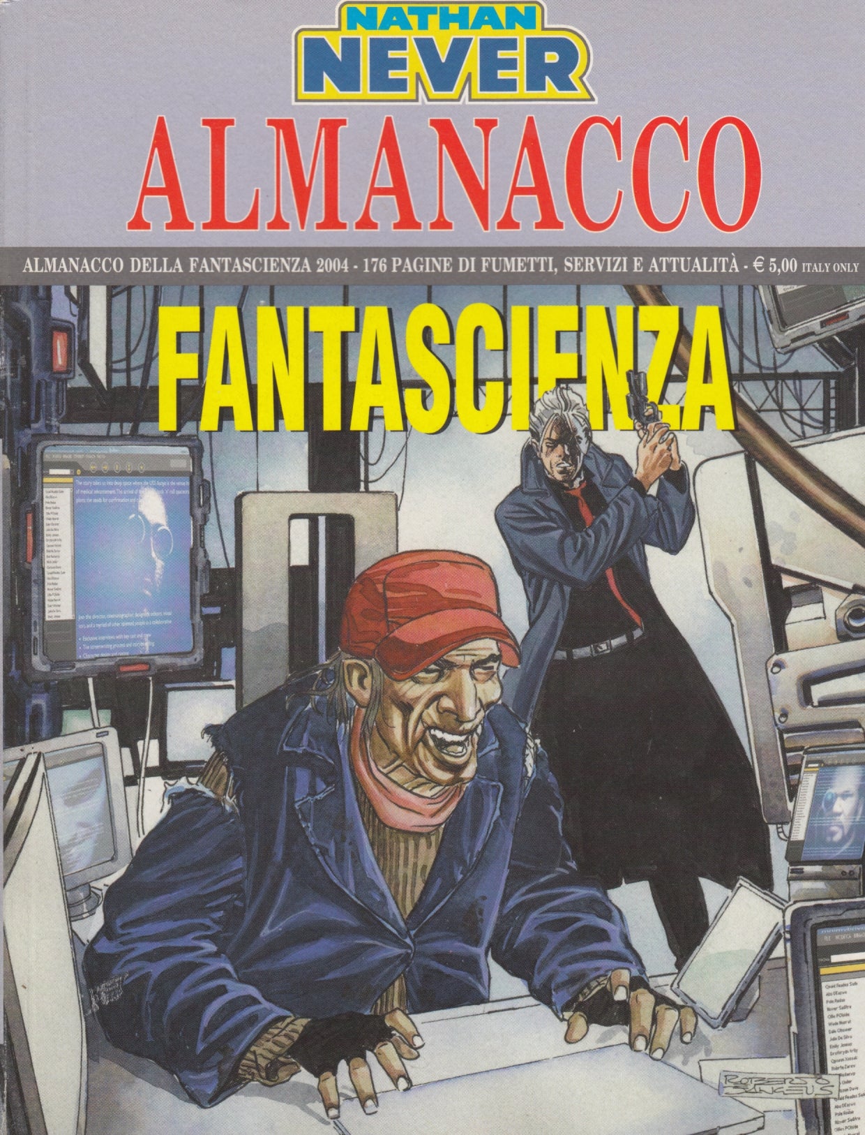 Nathan Never Almanacco della Fantascienza - Bonelli - scegli l'anno - V26