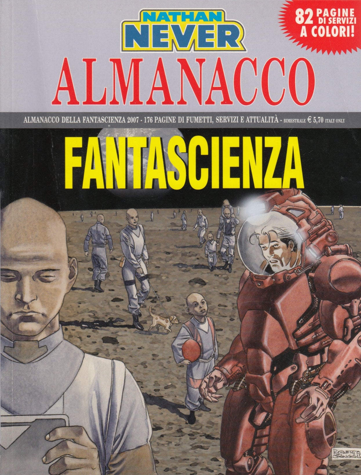 Nathan Never Almanacco della Fantascienza - Bonelli - scegli l'anno - V26