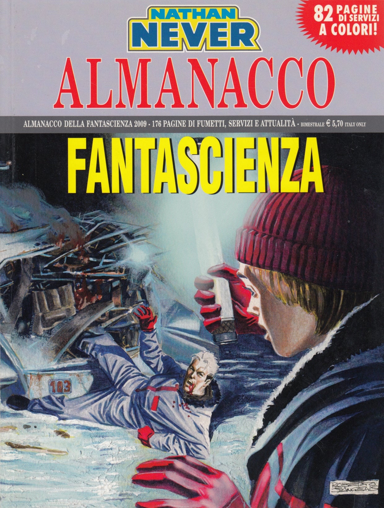 Nathan Never Almanacco della Fantascienza - Bonelli - scegli l'anno - V26