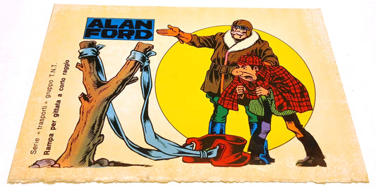 CV- Adesivo Alan Ford allegato al numero 29 - Magnus  Bunker - Corno - RVSz131