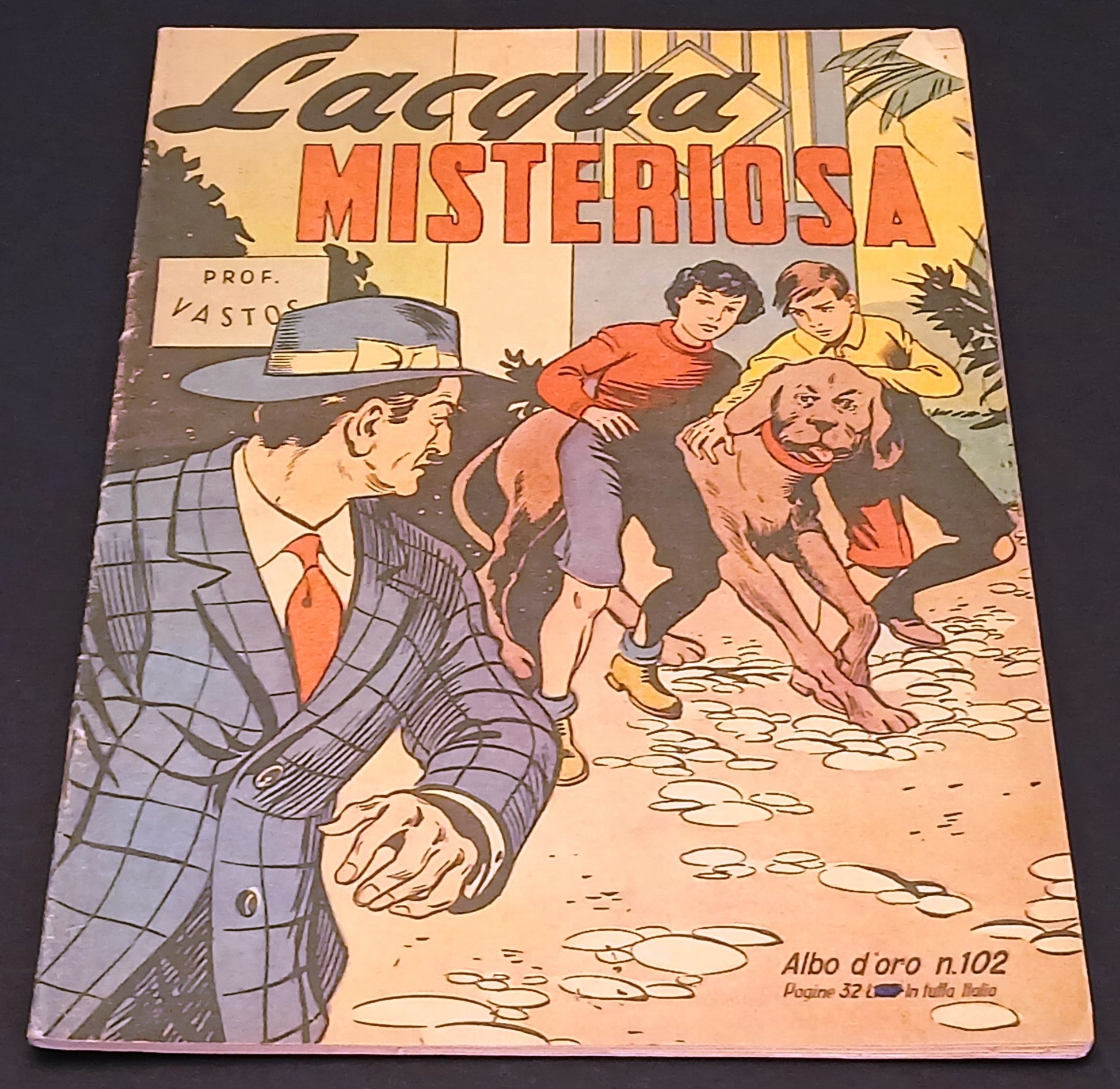 Albo d'oro n.102 L'acqua misteriosa - Mondadori - 1948 - originale - H26