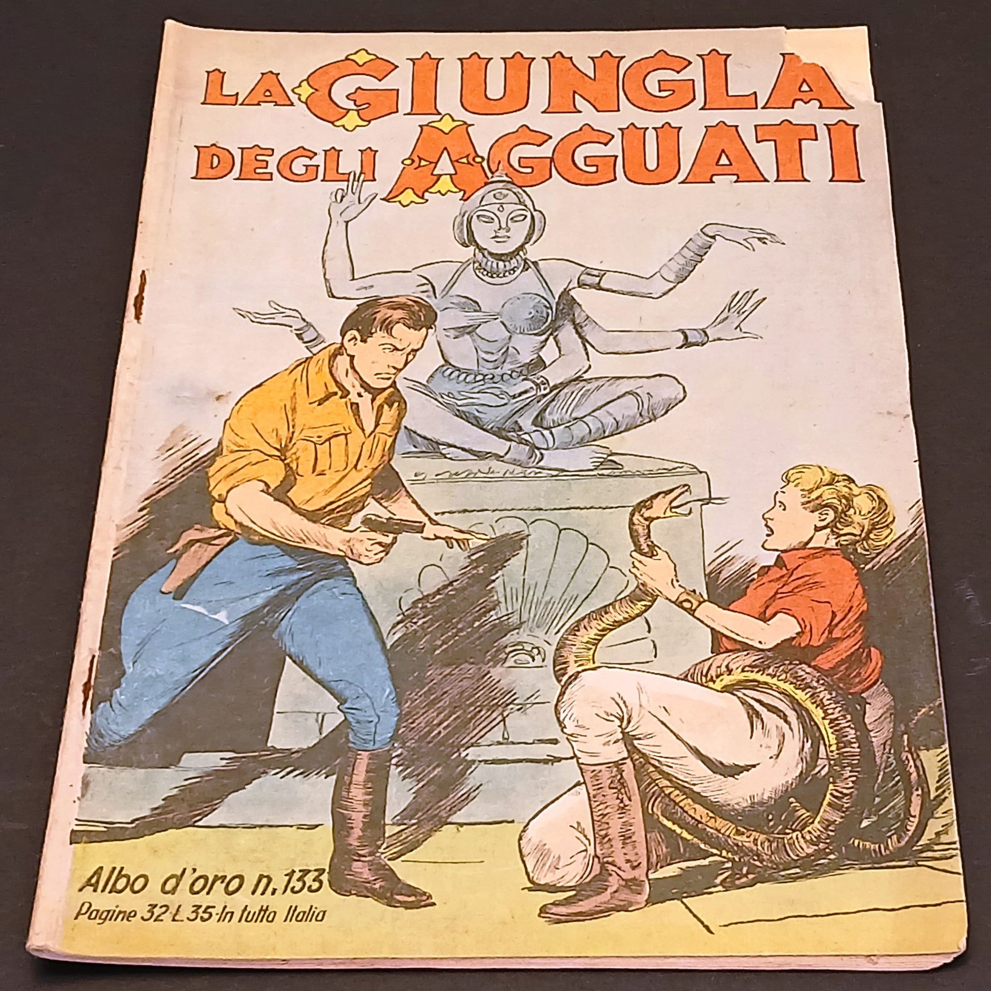Albo d'oro n.133 La giungla degli agguati - Mondadori - 1948 - originale - H26