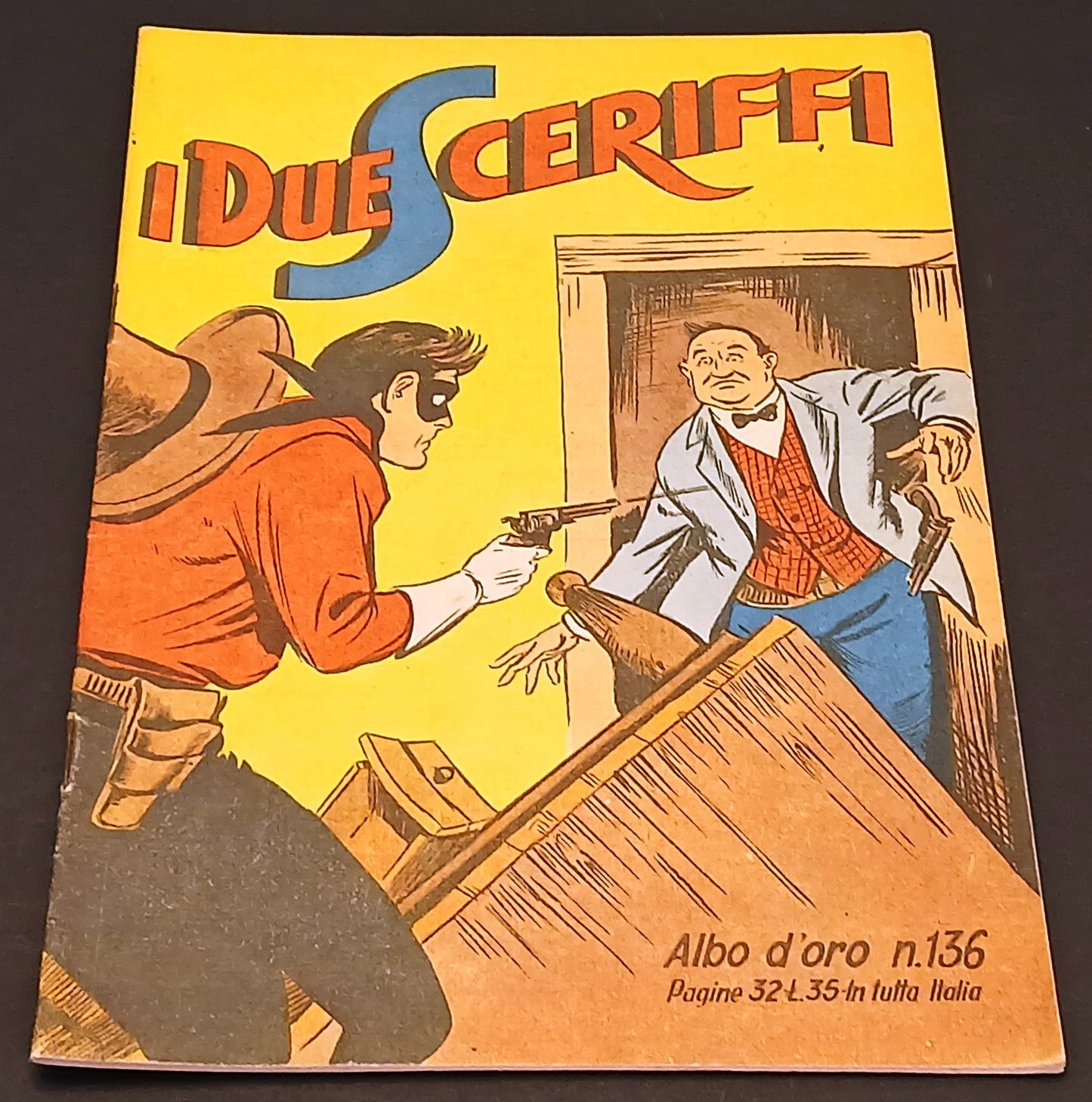 Albo d'oro n.136 I due sceriffi - Mondadori - 1948 - originale - H26