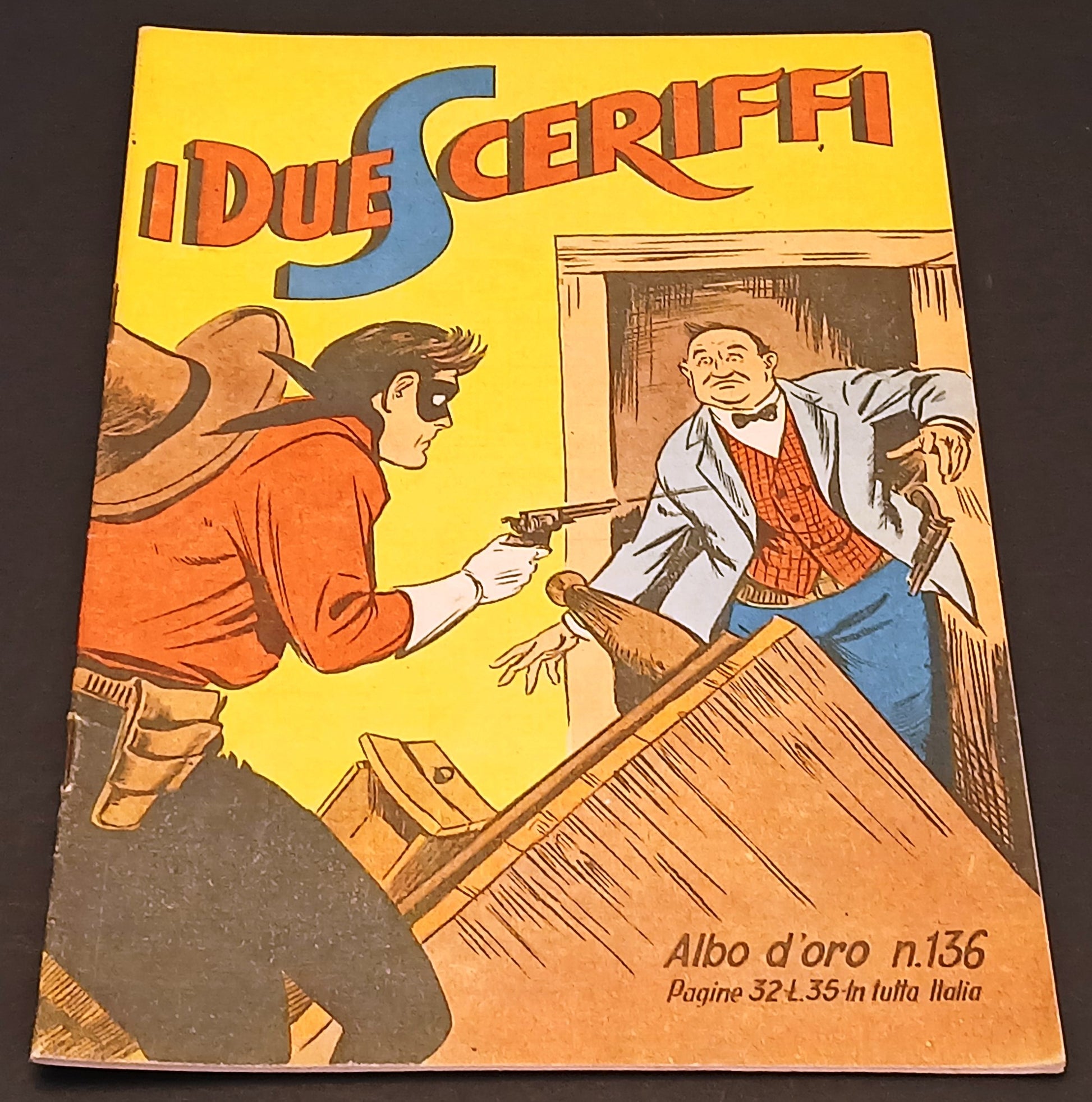 Albo d'oro n.136 I due sceriffi - Mondadori - 1948 - originale - H26