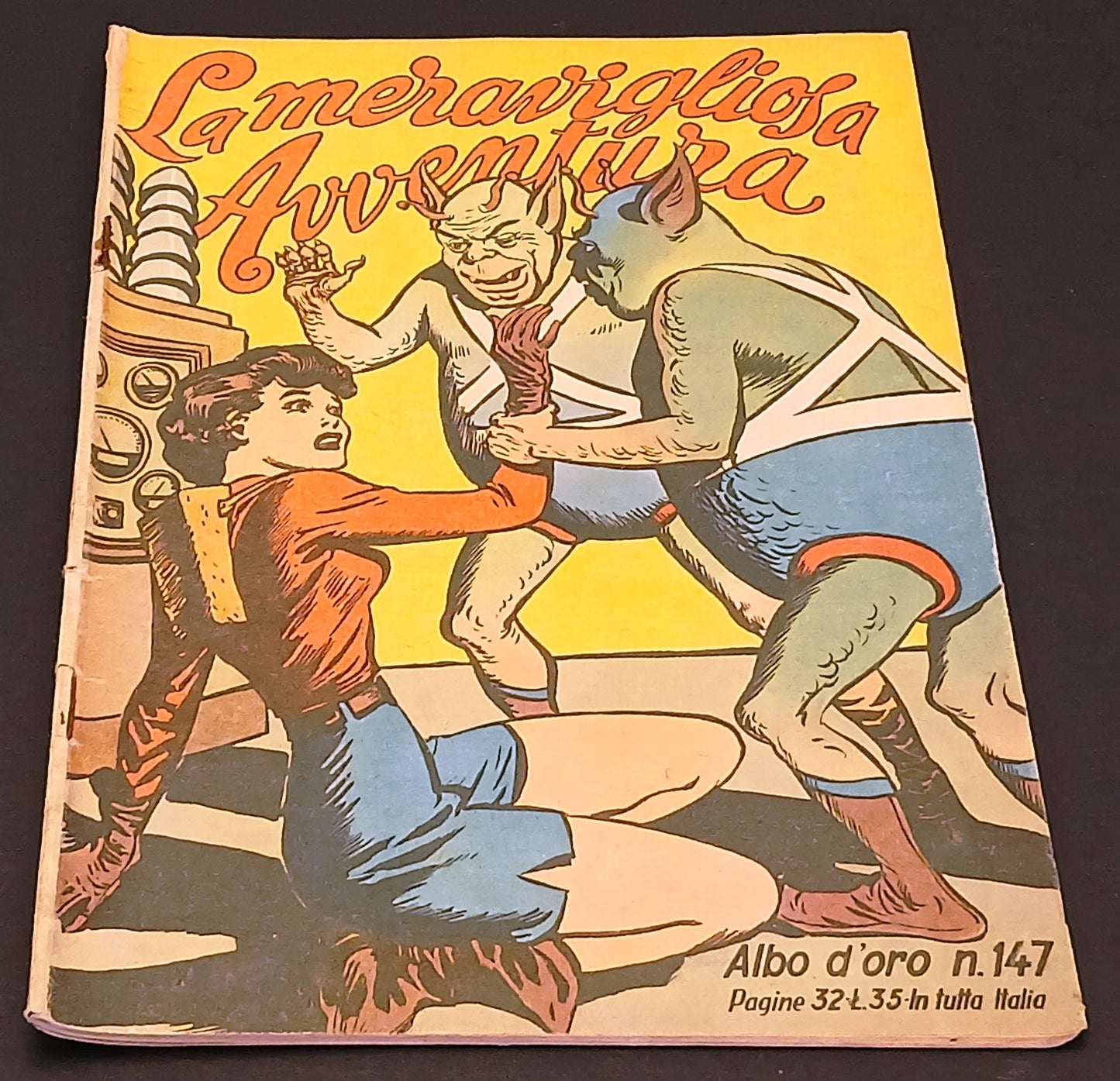 Albo d'oro n.147 La meravigliosa avventura - Mondadori - 1949 - originale - H26