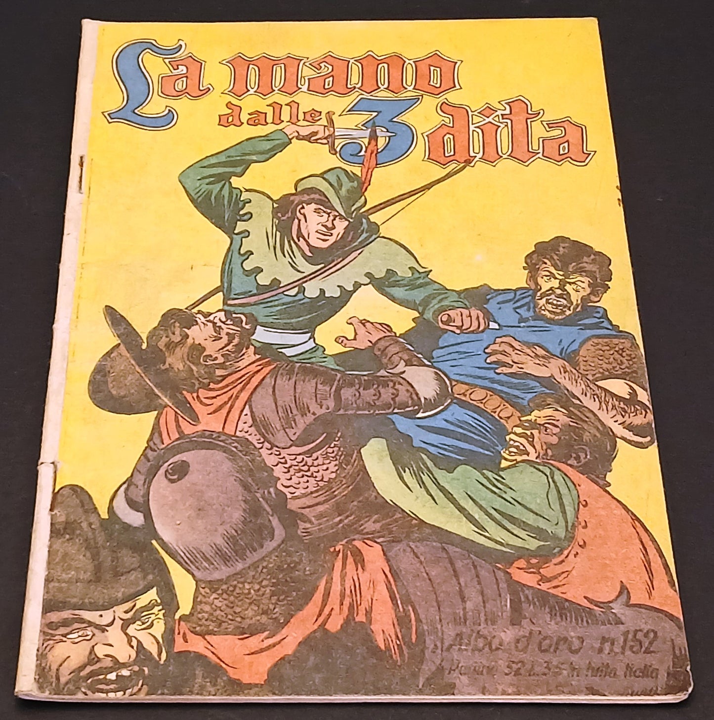 Albo d'oro n.152 La mano delle dita - Mondadori - 1949 - originale - H26