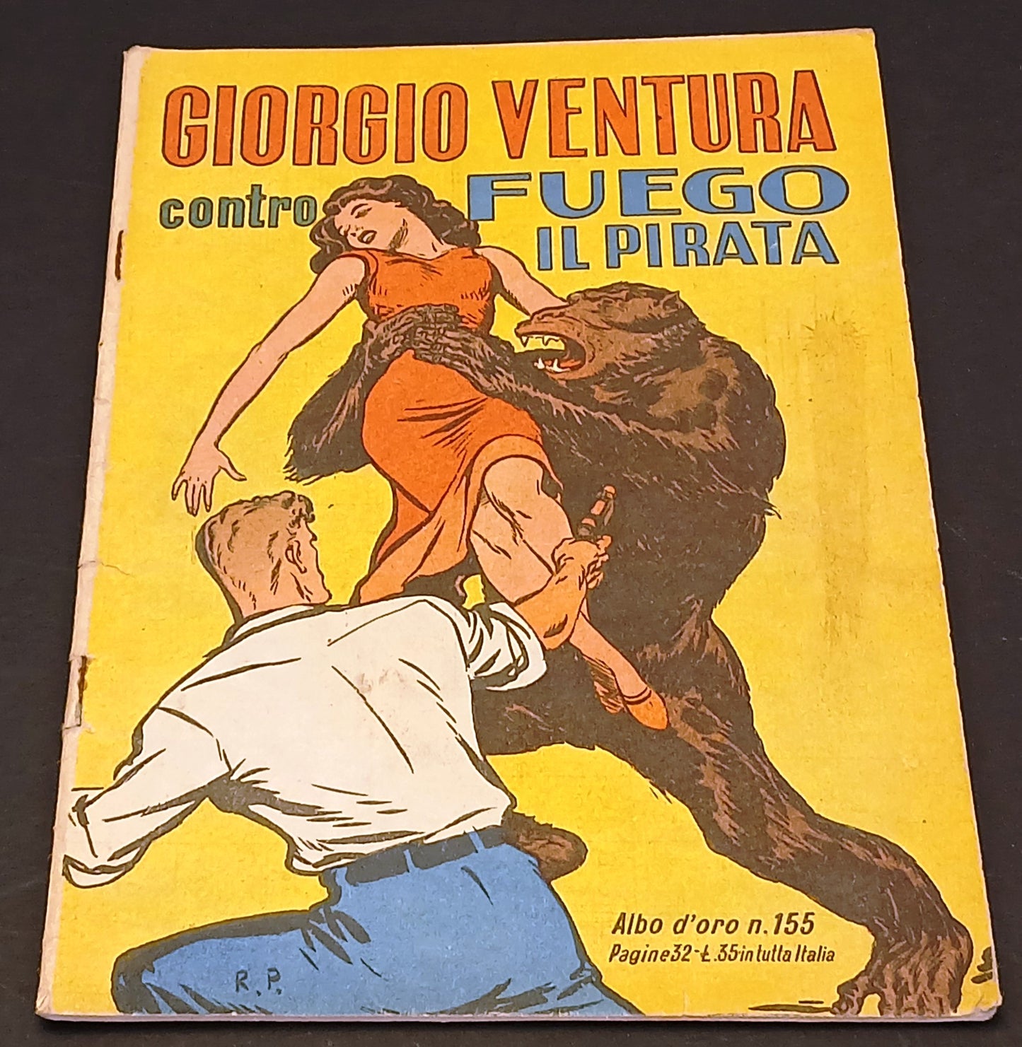 Albo d'oro n.155 Il ponte dei fantasmi - Mondadori - 1949 - originale - H26