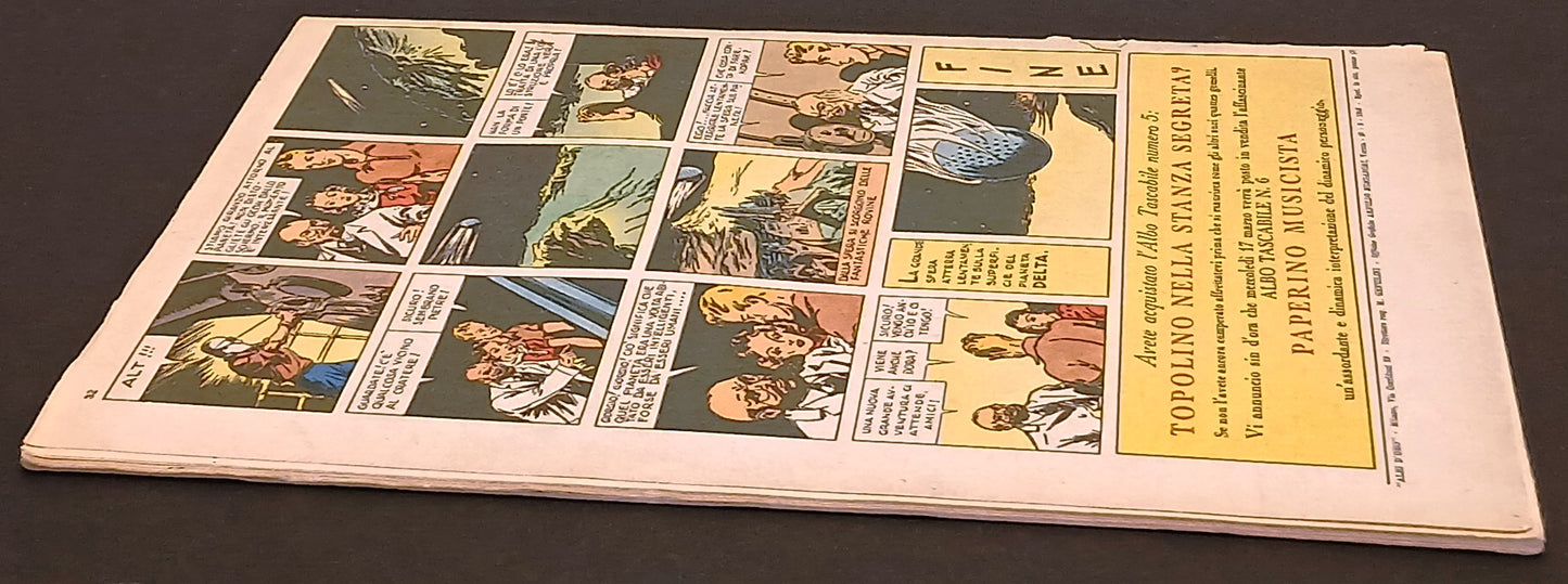 Albo d'oro n.97 Giorgio Ventura Nel mondo degli atomi - Mondadori - 1948 - H26