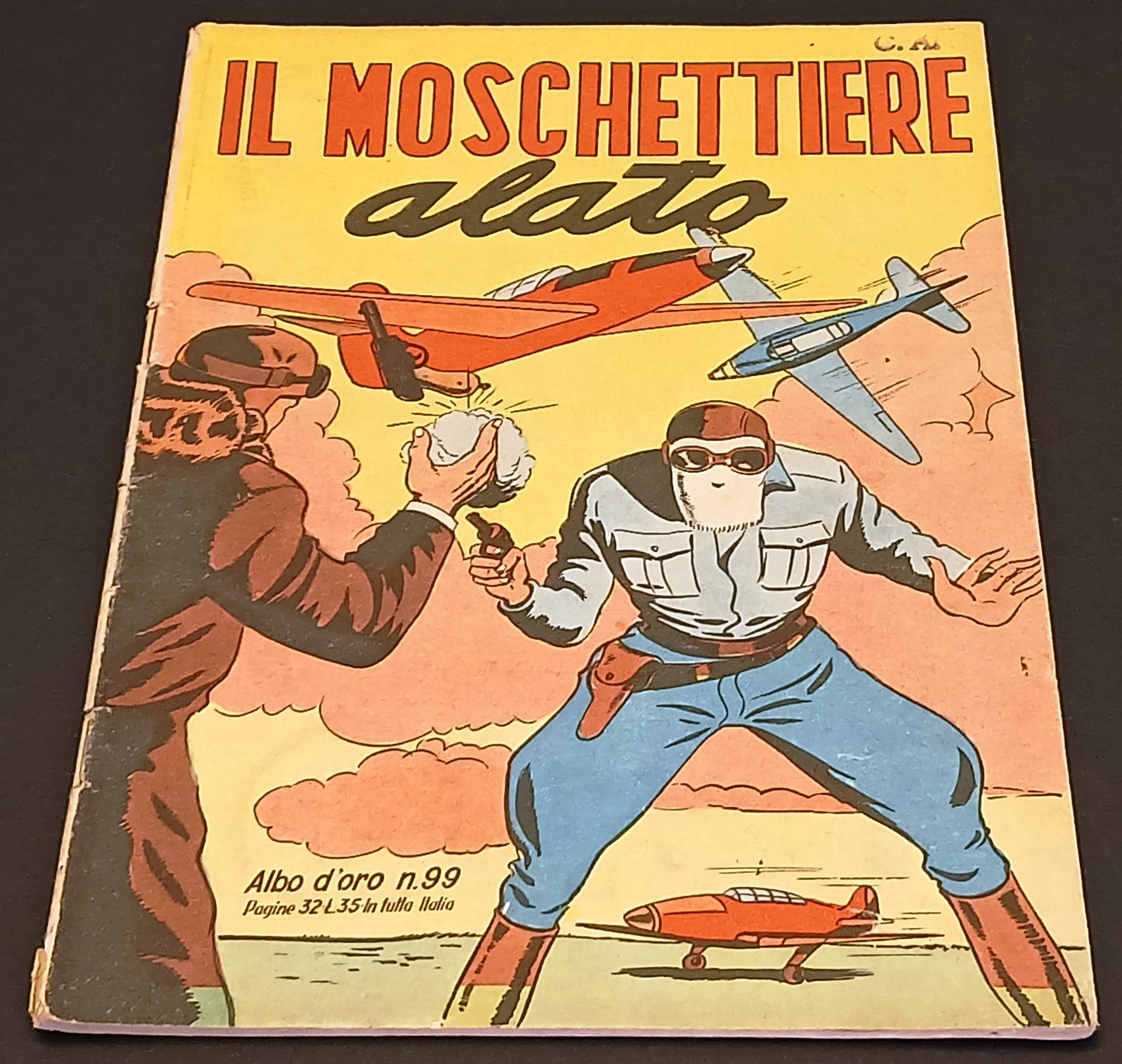 Albo d'oro n.99 Il moschettiere alato - Mondadori - 1948 - originale - H26