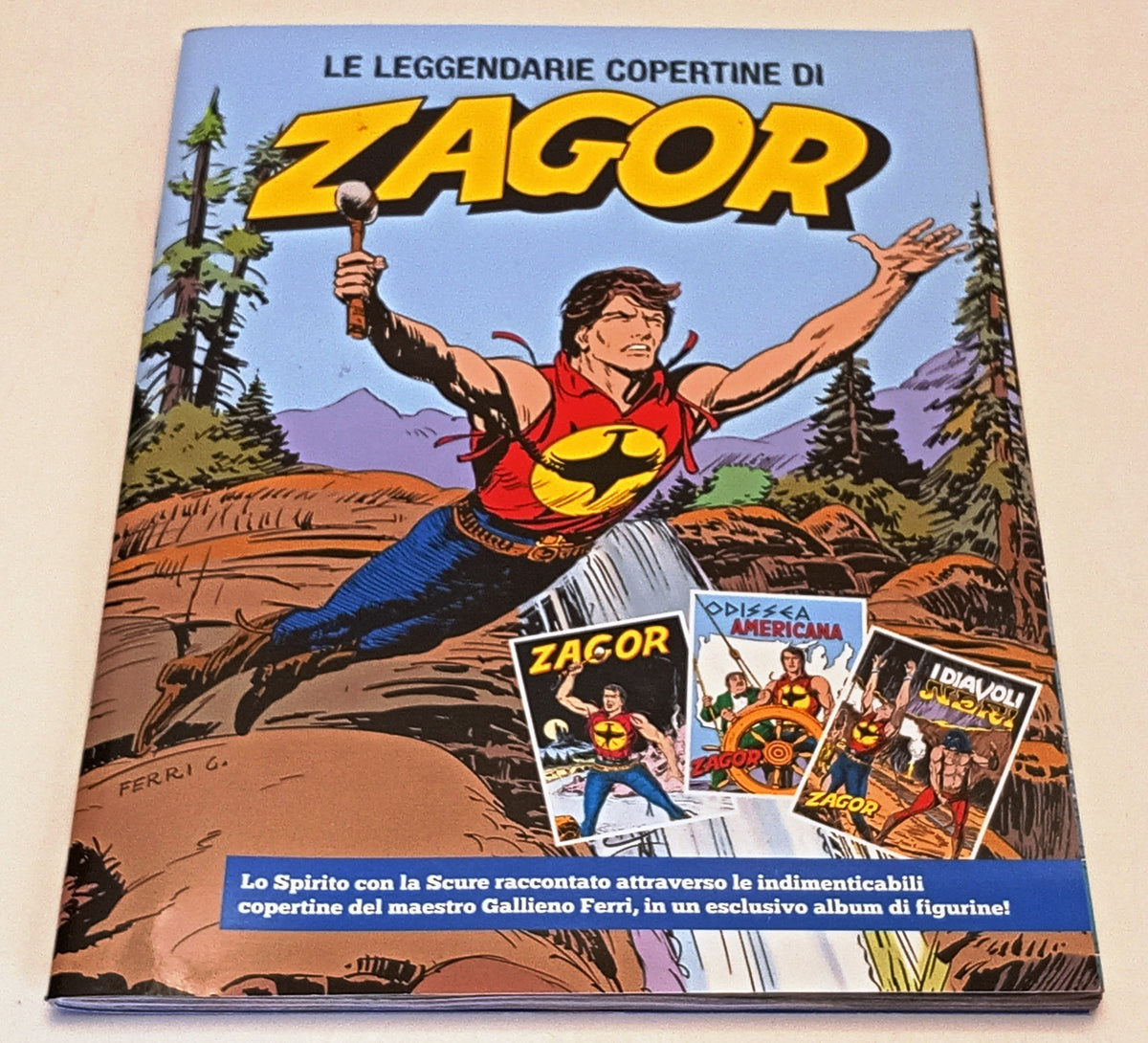 Album figurine Le leggendarie copertine di Zagor completo - GdS - LBM32