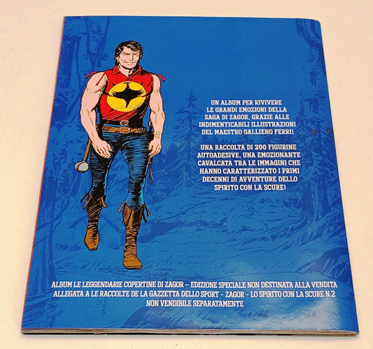 Album figurine Le leggendarie copertine di Zagor completo - GdS - LBM32