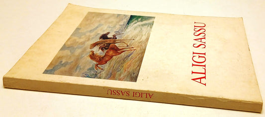 Catalogo mostra Aligi Sassu con disegno e autografo - Lazio Fiuggi 1987 - XFS141