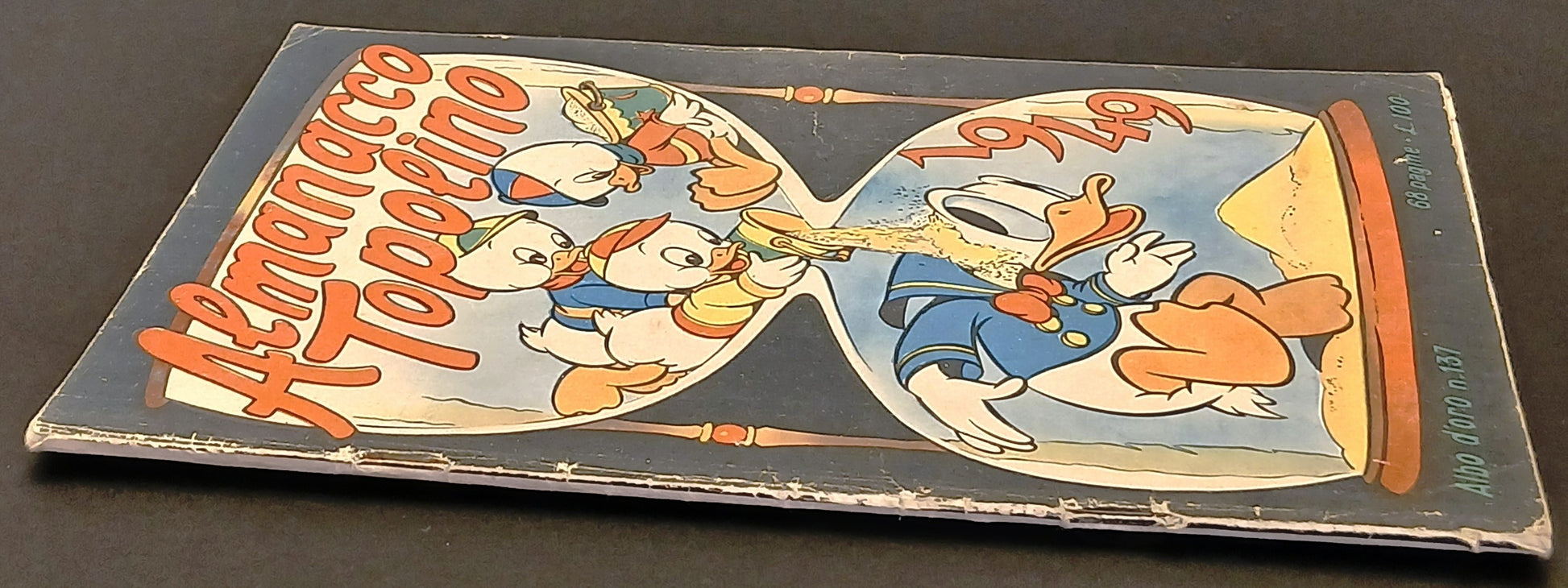 Albo d'oro n.137 Almanacco di Topolino - Mondadori - 1948 - originale - H26