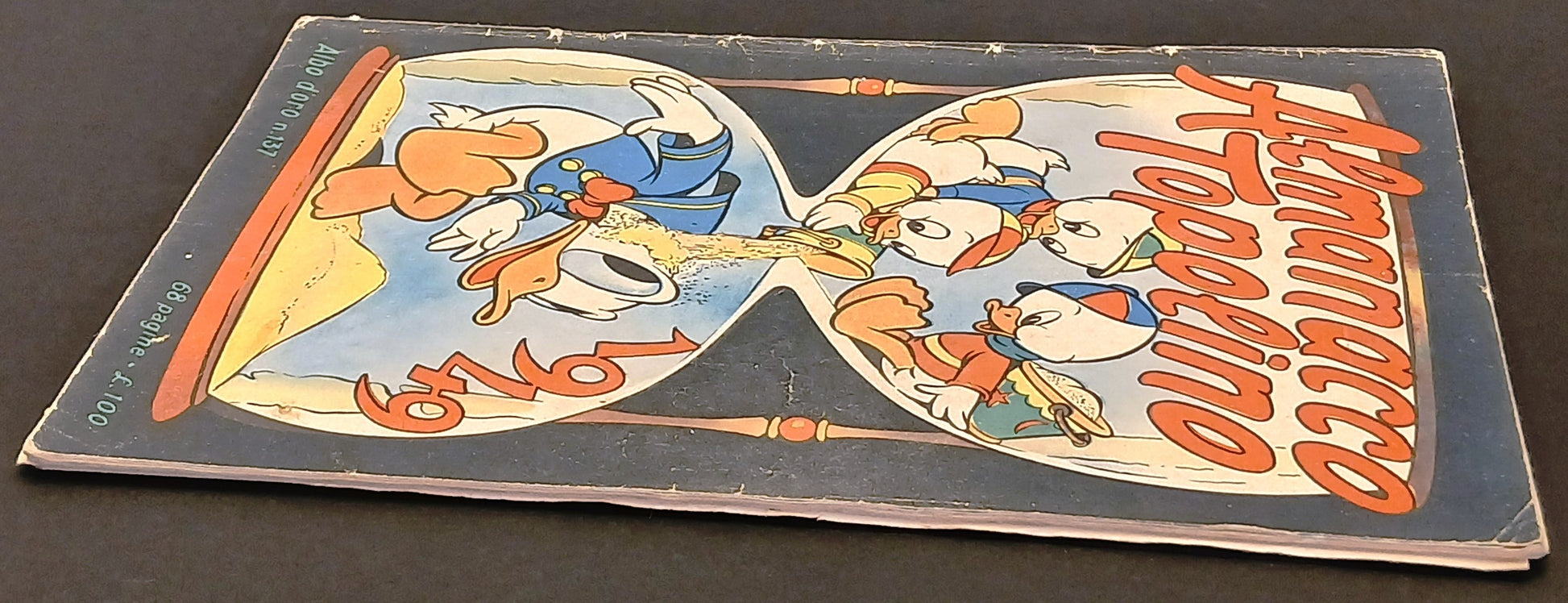 Albo d'oro n.137 Almanacco di Topolino - Mondadori - 1948 - originale - H26