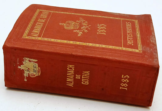 Almanach De Gotha Annuaire Genealogique Diplomatique- Justus Perthes 1885-ZFS241