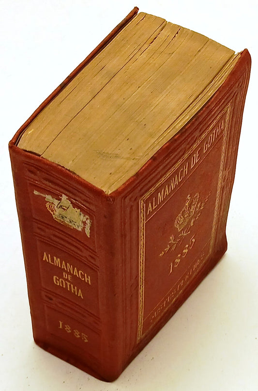 Almanach De Gotha Annuaire Genealogique Diplomatique- Justus Perthes 1885-ZFS241