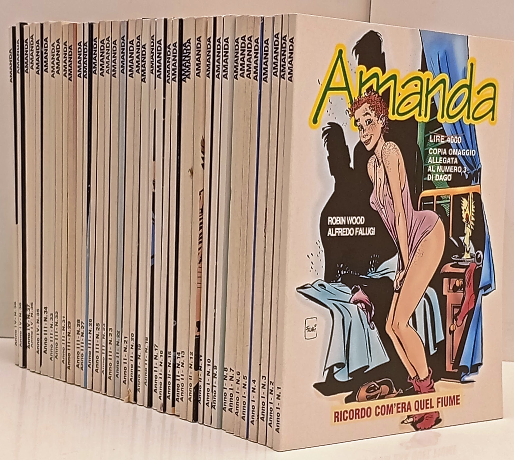 Amanda 1/39 (manca 30) quasi completa - Robin Wood Alfredo Falugi - Eura - H26
