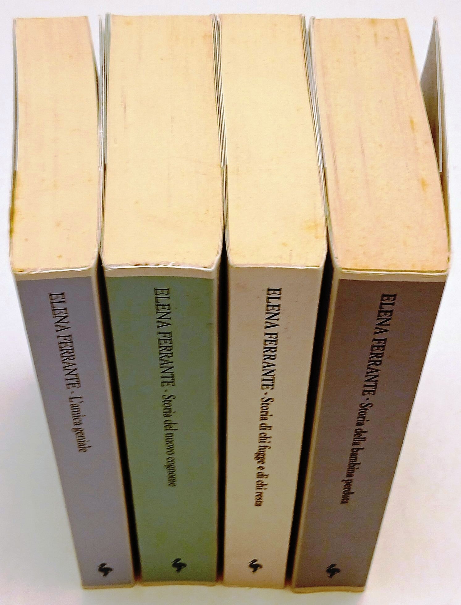 L'amica geniale 4 volumi completa - Elena Ferrante - Edizioni e/o Dal mondo- XFS