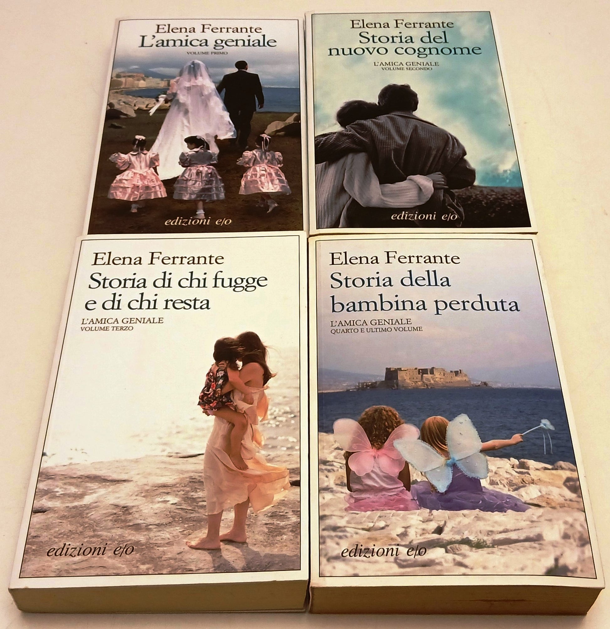 L'amica geniale 4 volumi completa - Elena Ferrante - Edizioni e/o Dal mondo- XFS