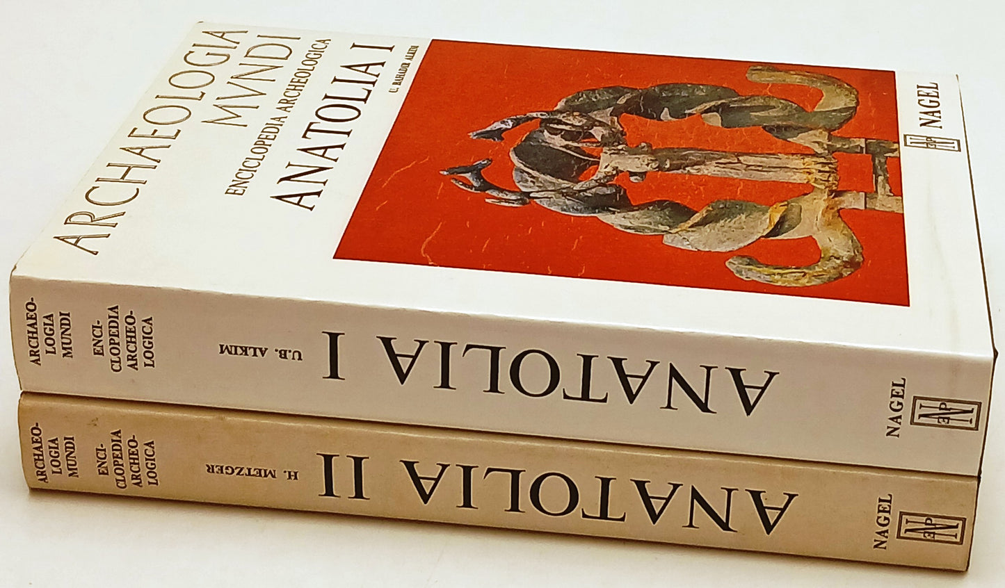 Anatolia 2 volumi- Alkim Metzger- Nagel Enciclopedia Archeologica- 1a ed.-YFS231