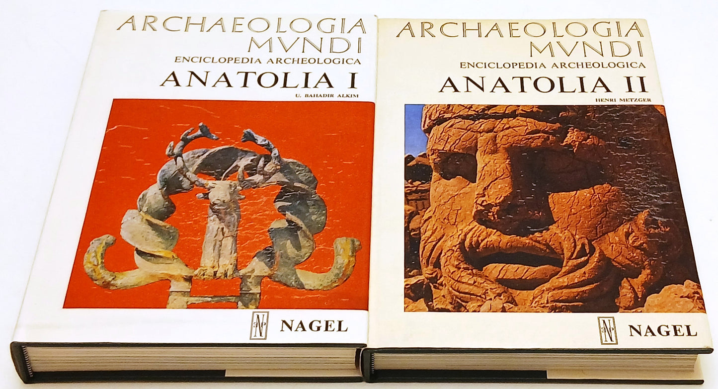 Anatolia 2 volumi- Alkim Metzger- Nagel Enciclopedia Archeologica- 1a ed.-YFS231