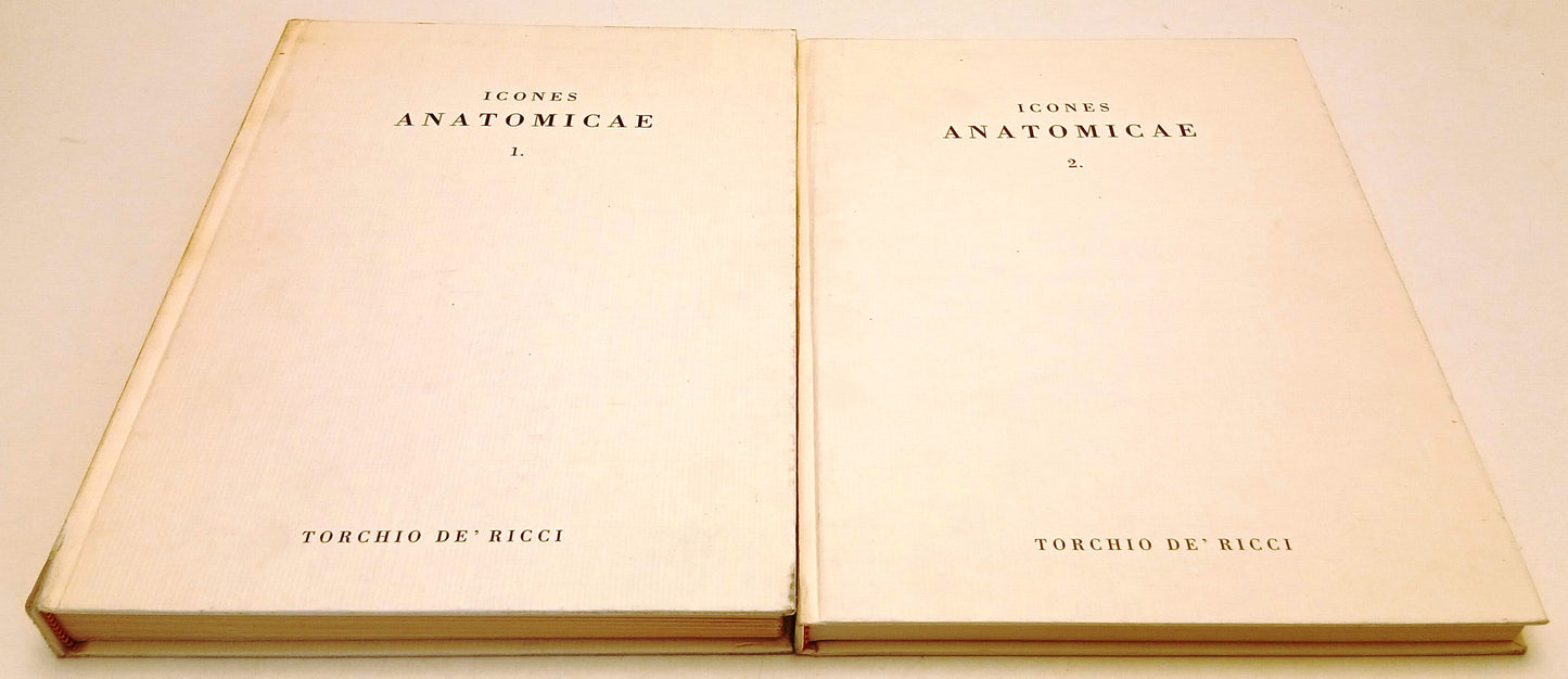 Icones Anatomicae volumi I/II - Caldani - Torchio de' Ricci - anastatica- YFS816