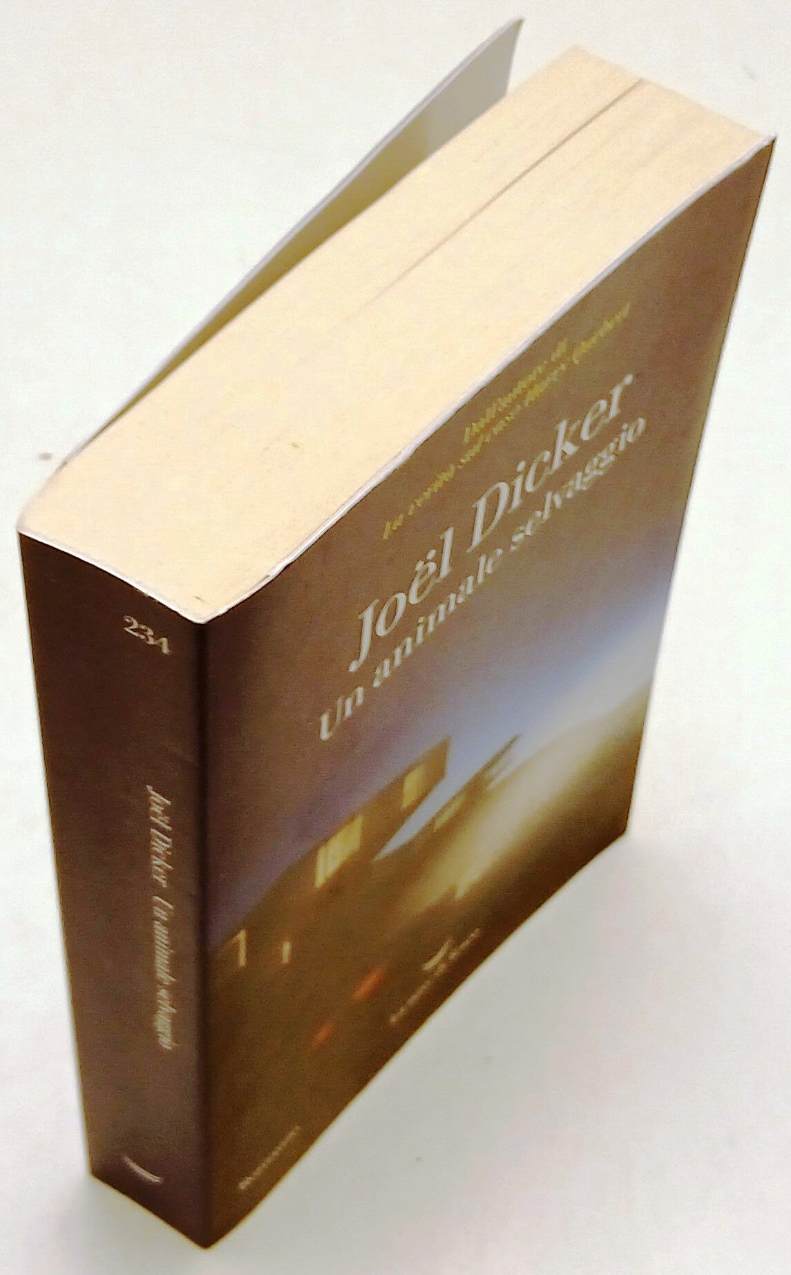 Un animale selvaggio - Joel Dicker - Romanzo Bompiani - 1a ed. - ZFS210