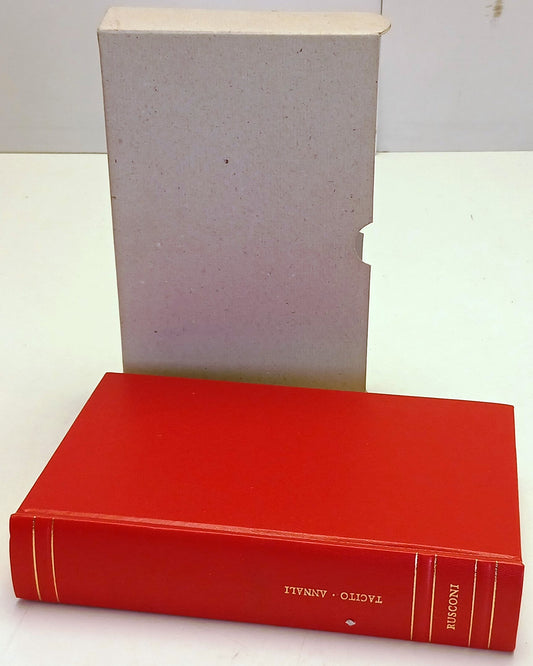 Annali - Tacito- Rusconi Classici di Storia Sezione Greco-Romana- 1a ed.- ZFS175