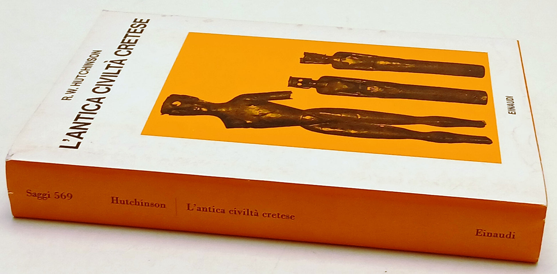L'antica civilta' cretese - R. W. Hutchinson - Einaudi Saggi - 1a ed.- XFS