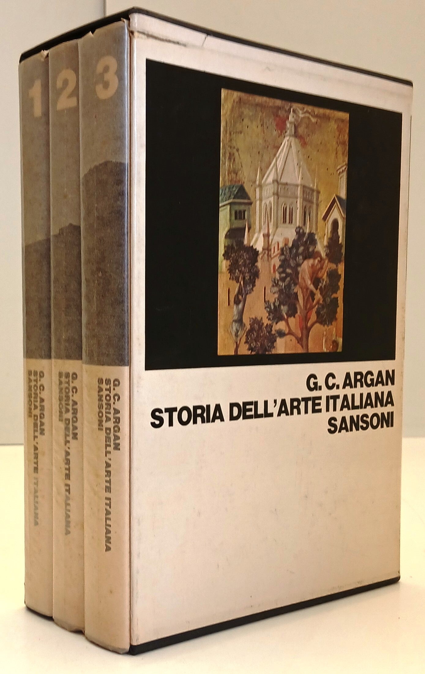 Storia dell'arte italiana 3 volumi - Argan - Sansoni - cofanetto - ZFS115