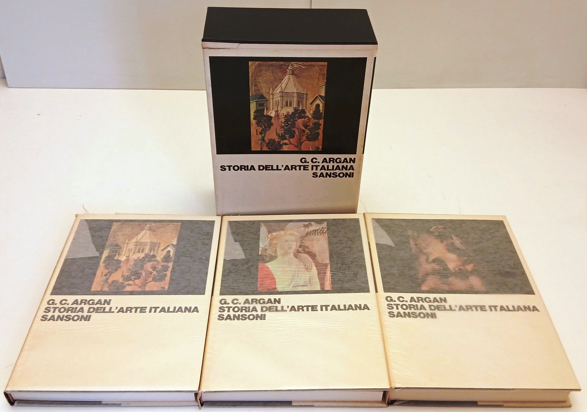 Storia dell'arte italiana 3 volumi - Argan - Sansoni - cofanetto - ZFS115