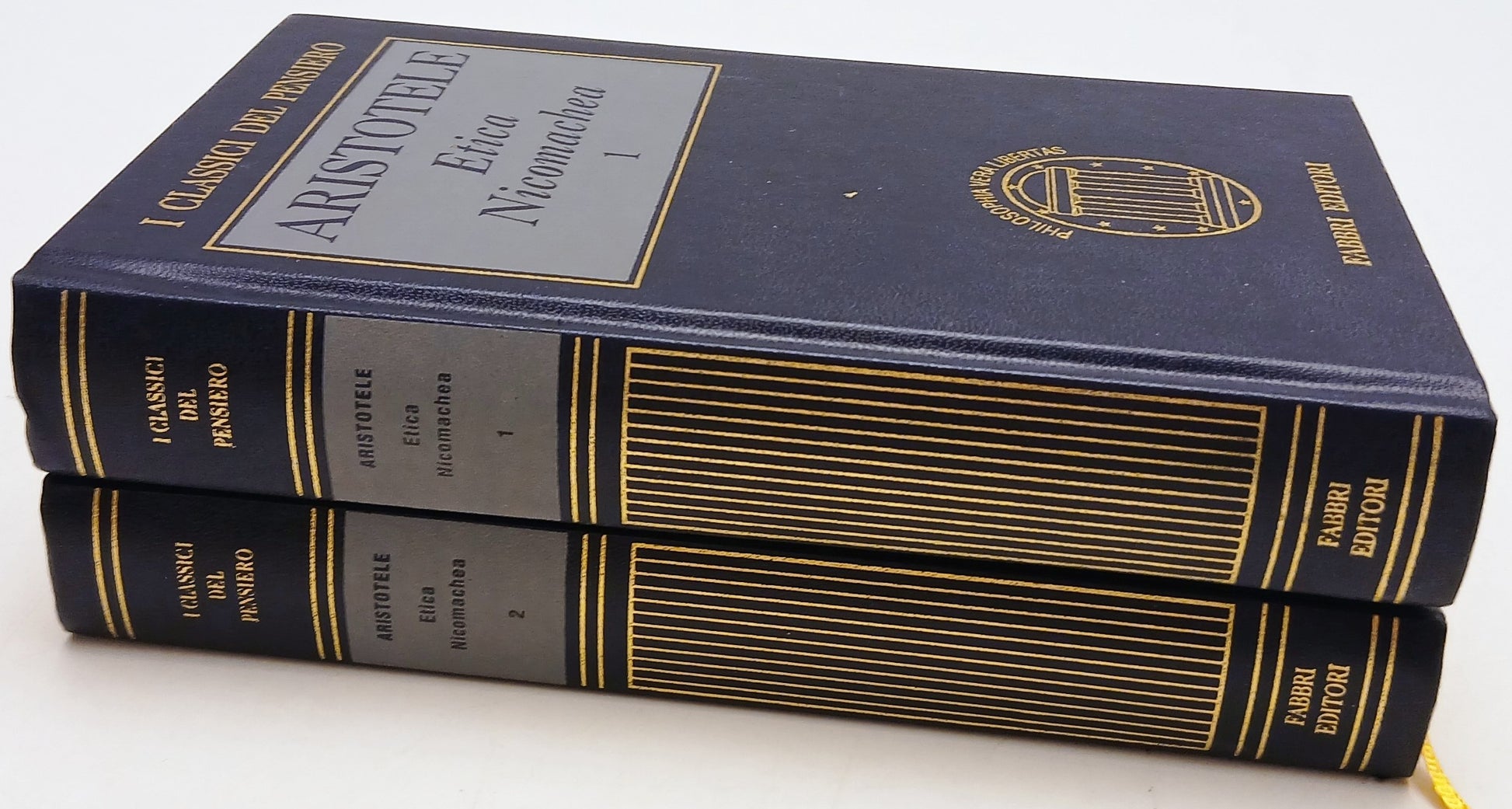Etica nicomachea 2 voll - Aristotele - Fabbri Classici del pensiero - XFS