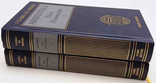 Etica nicomachea 2 voll - Aristotele - Fabbri Classici del pensiero - XFS