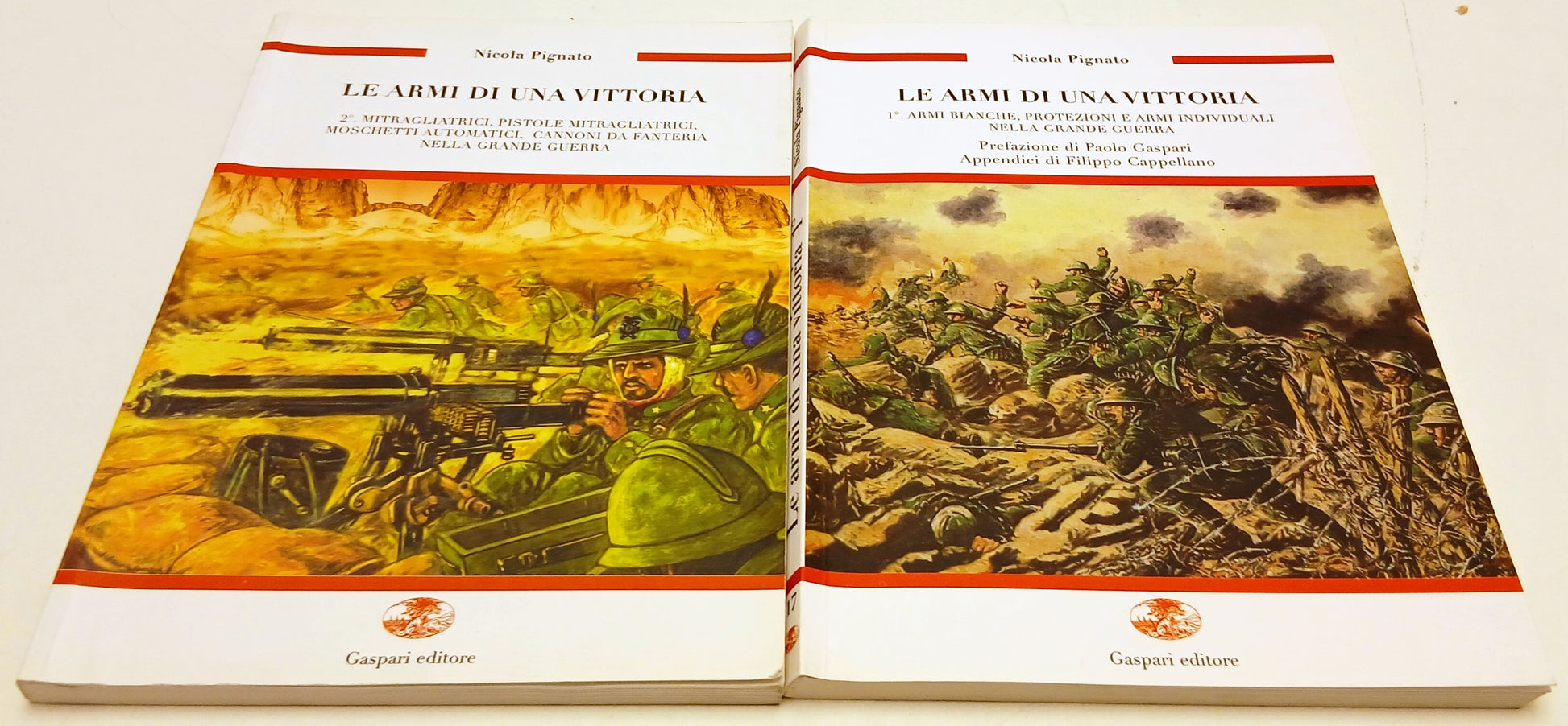 Le armi di una vittoria 2 volumi - Nicola Pignato - Gaspari -1a ed. - ZFS142