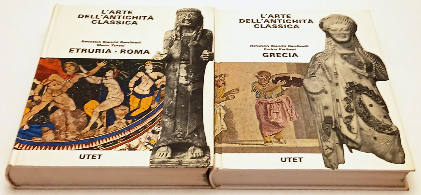 Arte antichita' classica 1/2 Grecia Etruria-Roma- Bianchi Bandinelli UTET-YFS294