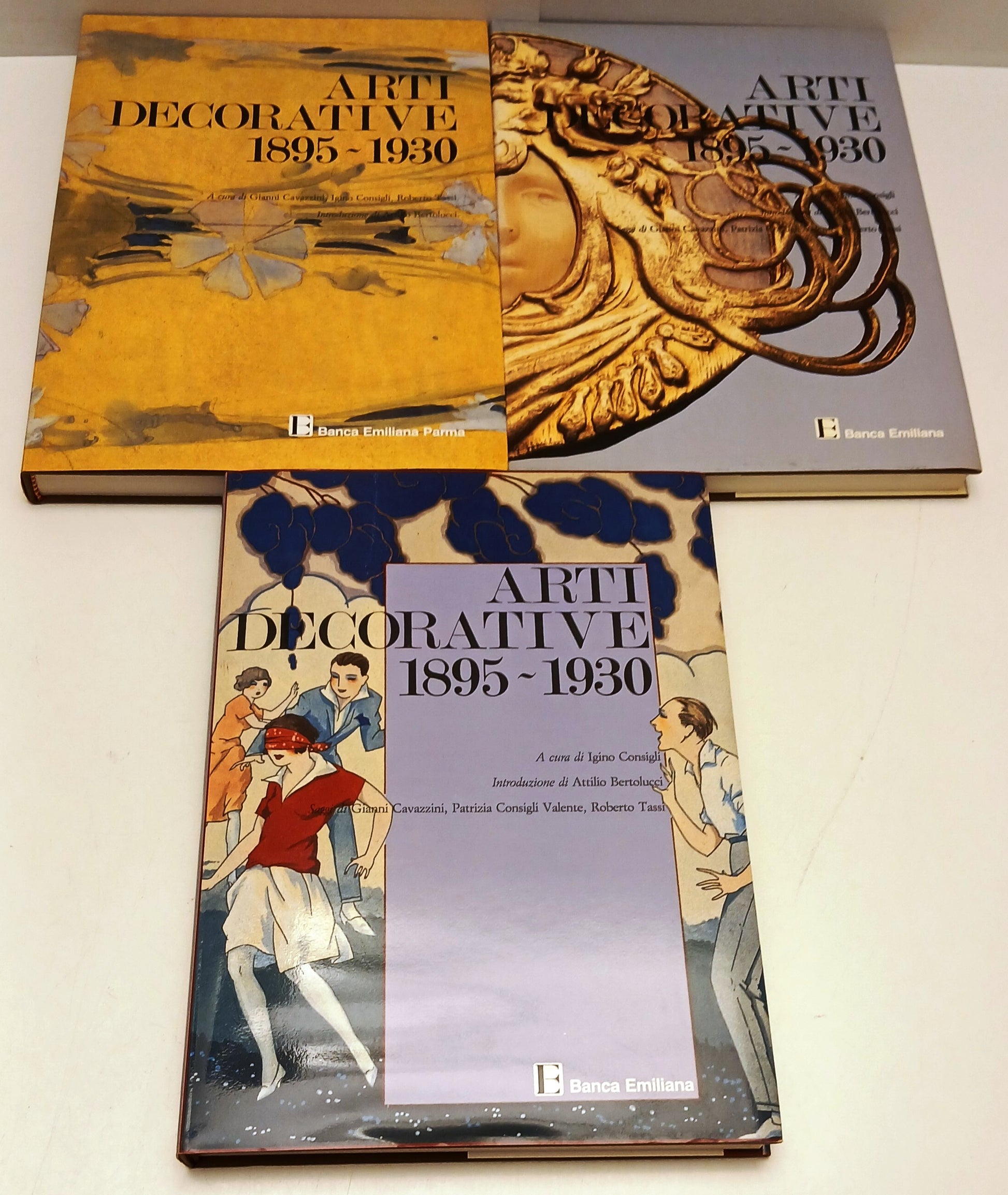 Le collezioni private parmensi 2 Arti decorative 3 volumi- Banca Emiliana- WPR
