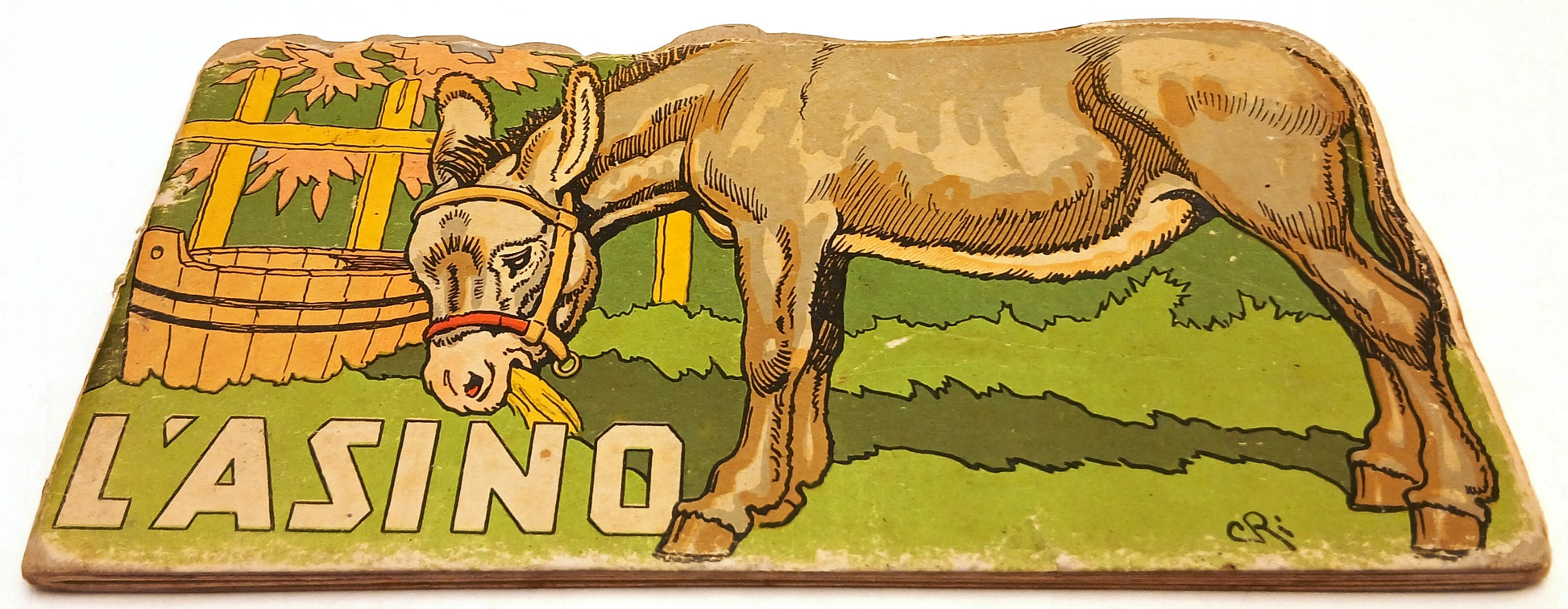 Animali Domestici L'asino- Ambrosi Romanelli- Tirrenia- 1a ed.- sagomato-RVSa990
