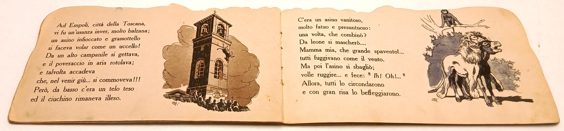 Animali Domestici L'asino- Ambrosi Romanelli- Tirrenia- 1a ed.- sagomato-RVSa990
