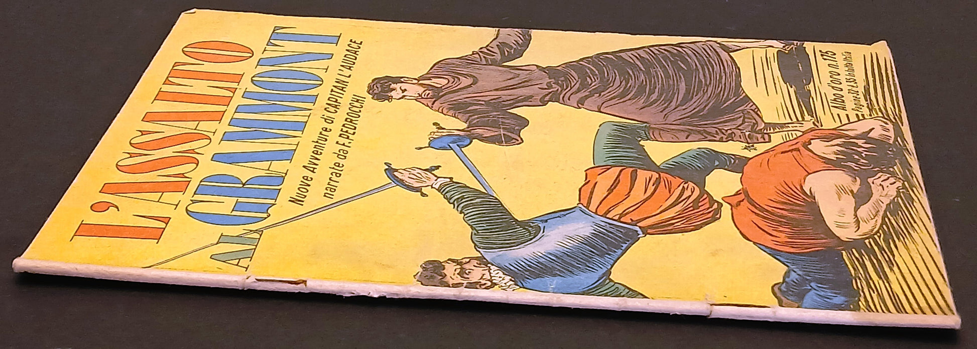 Albo d'oro n.175 L'assalto al Grammont Capitan Audace - Mondadori - 1949 - H26