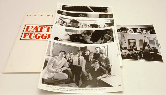 Cartella stampa film L'attimo fuggente - Peter Weir - Robin Williams - RVSa254